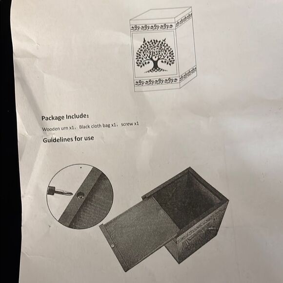 Tree of Life Memorial Urn NWT - Picture 4 of 9